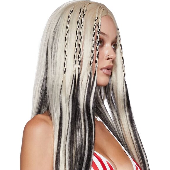 NWT Christina Aguilera Dirrty Costume including Wig - Size Small - Picture 5 of 5